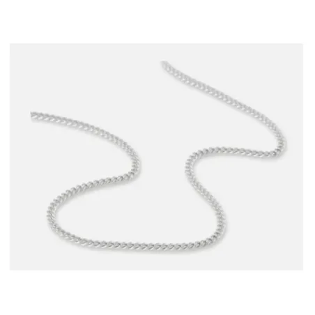 Chaîne Gourmette Robuste 1.80MM Argent Massif 925/000 Longueurs 40/45/50/55/60cm