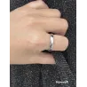 Bague Alliance Motifs Ciselés En Argent Massif 925/1000 Rhodié TAILLES 50 à 70 MIXTE