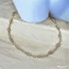 Collier Maillons Ciselés - Oriental - En Plaqué or 18 CARATS 750/000