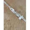 Bracelet Gourmette Personnalisable Avec Ourson pour enfant/bébé En Argent 925