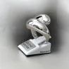 Bague Large Goutte d'eau Argent Massif 925/1000 Bijoux Tailles 50 à 60