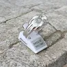 Bague Large Nœud Entrelacée En Argent Massif 925/1000 Tailles CHOIX
