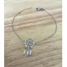 Bracelet Attrape Rêve Pierre Turquoise Argent Massif 925/000  Bijoux Femme