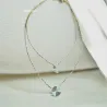 Collier Collection Astre / Lune Plaqué or 18 Carats 750/1000