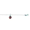 Chaîne De Cheville & Pendentif Coccinelle En Argent Massif 925/000