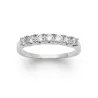 Alliance ZIRCONIUM En Argent Massif 925/000 Rhodié Tailles 48 à 68