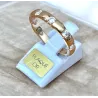 Bague Alliance Sertie 10 Cristaux Zirconium Plaqué Or 18 CARATS Tailles 52 à 68