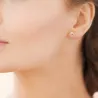 Boucles D'oreilles Boules Diamètre 4MM Argent Massif 925/1000