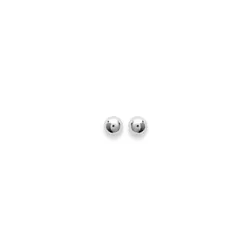 Boucles D'oreilles Boules Diamètre 2MM Argent Massif 925/1000