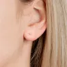 Boucles D'oreilles Boules Diamètre 2MM Argent Massif 925/1000