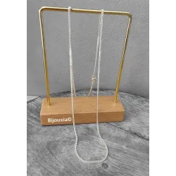 Chaîne Gourmette Robuste 40CM X 1.80MM Argent Massif 925/000 Longueurs 40/45/50/55/60cm