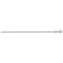 Chaîne Gourmette Robuste Argent Massif 925/1000 Longueurs 40/42/45/50/55/60/70CM