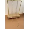 Chaîne Maille Forçat 2MM Plaqué or 18 CARATS Longueurs au choix