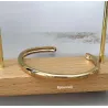Bracelet Jonc Ouvert En Plaqué or 18 CARATS 750/1000 Bijou Femme