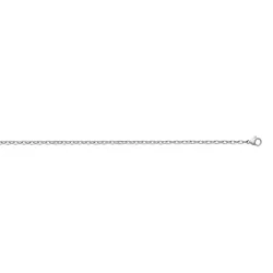 Chaîne Maille Forçat 50CM X 3MM En Acier Inoxydable Bijoux Homme/Femme