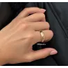 Bague Alliance Ronde Lisse Plaqué Or 18 Carats Bijoux Tailles 48 à 76