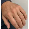 Bague Alliance Fine Plaqué Or 18 Carats 750/000 Tailles 48 à 70