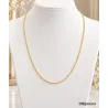 Chaîne Maille corde 45 cm x 1.75 mm En Plaqué Or 18 Carats 750/000