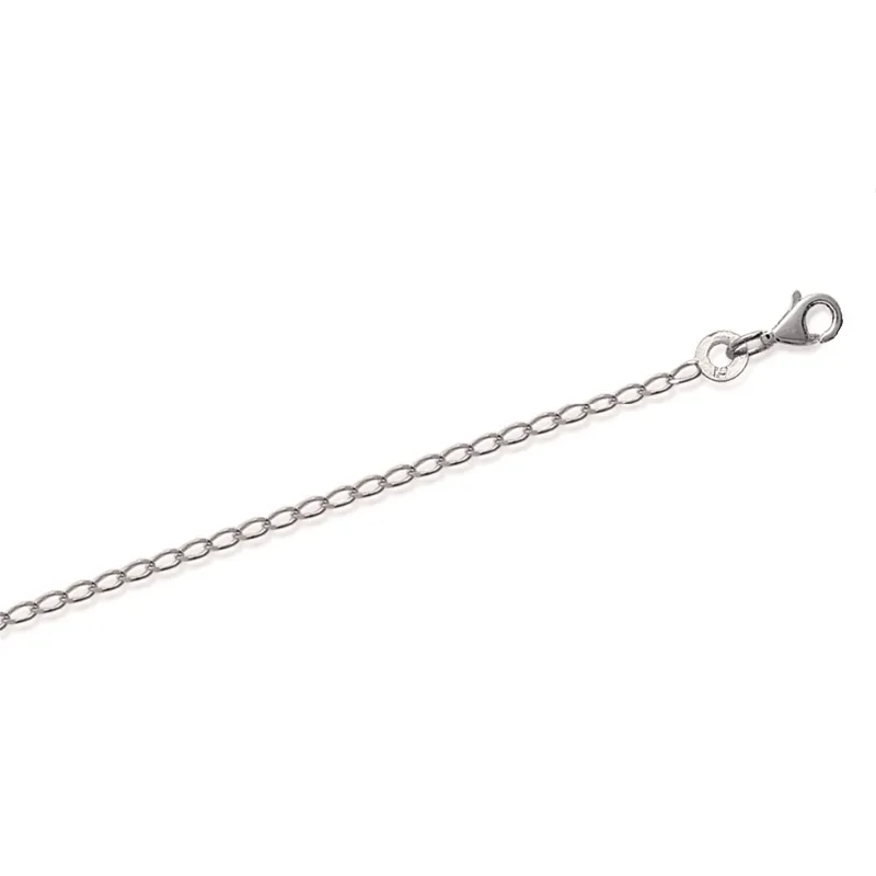 Chaîne Fine maille Cheval 1.50mm en argent 925/000 Longueurs 45cm ou 50cm