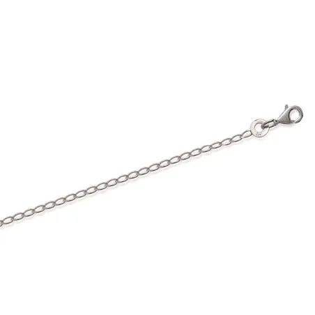 Chaîne Fine maille Cheval 1.50mm en argent 925/000 Longueurs 45cm ou 50cm