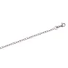 Chaîne Fine maille Cheval 1.50mm en argent 925/000 Longueurs 45cm ou 50cm