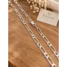 Chaîne Maille Figaro 5MM X 60 CM Argent Massif 925/1000 Bijoux Homme