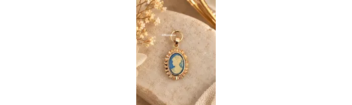 Anneau De Jonction Diamètre 7,5MM Ouvert Apprêt Pour Collier/Bracelet Plaqué or 18 Carats