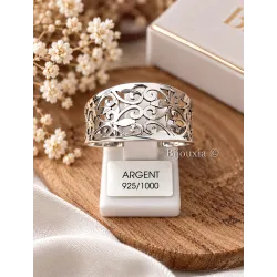Bague Ajourée Argent Massif 925/1000 Tailles CHOIX 48 à 68