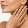 Bague Éclat Impérial – Plaqué Or 18 Carats 750/000 – Zirconiums T50 à 62