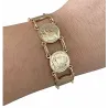 Bracelet Pièces Imitation Louis d' Or Napoléon En Plaqué Or 18K