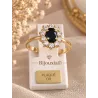 Bague Marquise Saphir Plaqué Or 18 Carats 750/000 Tailles CHOIX