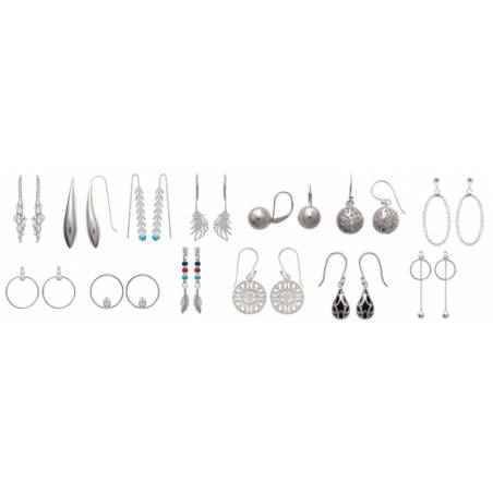 Boucles d'oreilles Argent 925